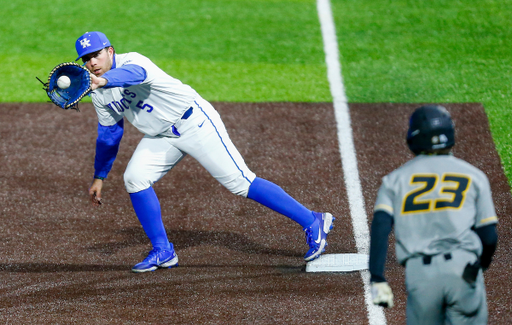 TJ Collett. 

Kentucky beats Missouri, 10-2. 

Photo By Barry Westerman | UK Athletics