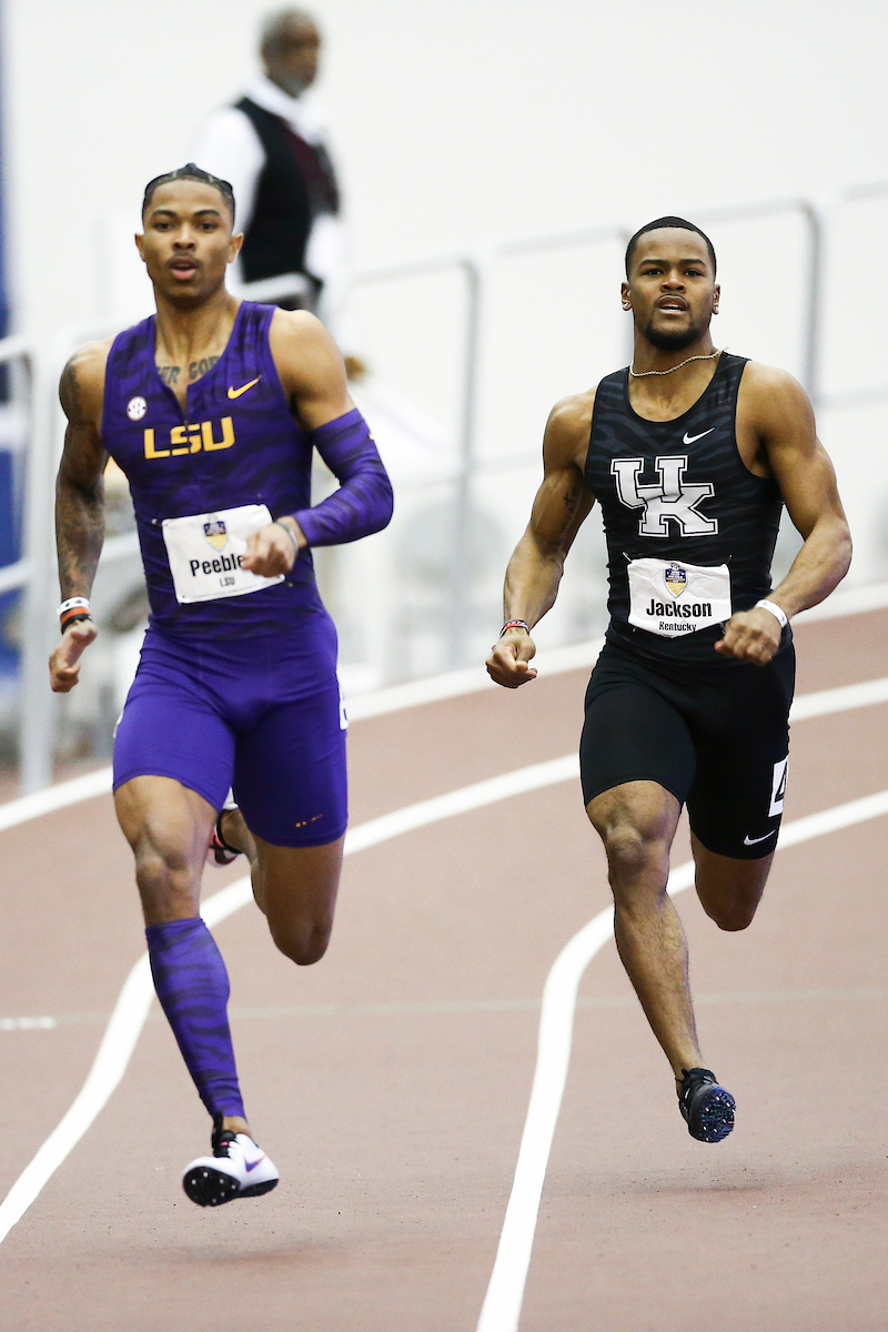 Langston Jackson.

2020 SEC Indoors day one.

Photo by Chet White | UK Athletics