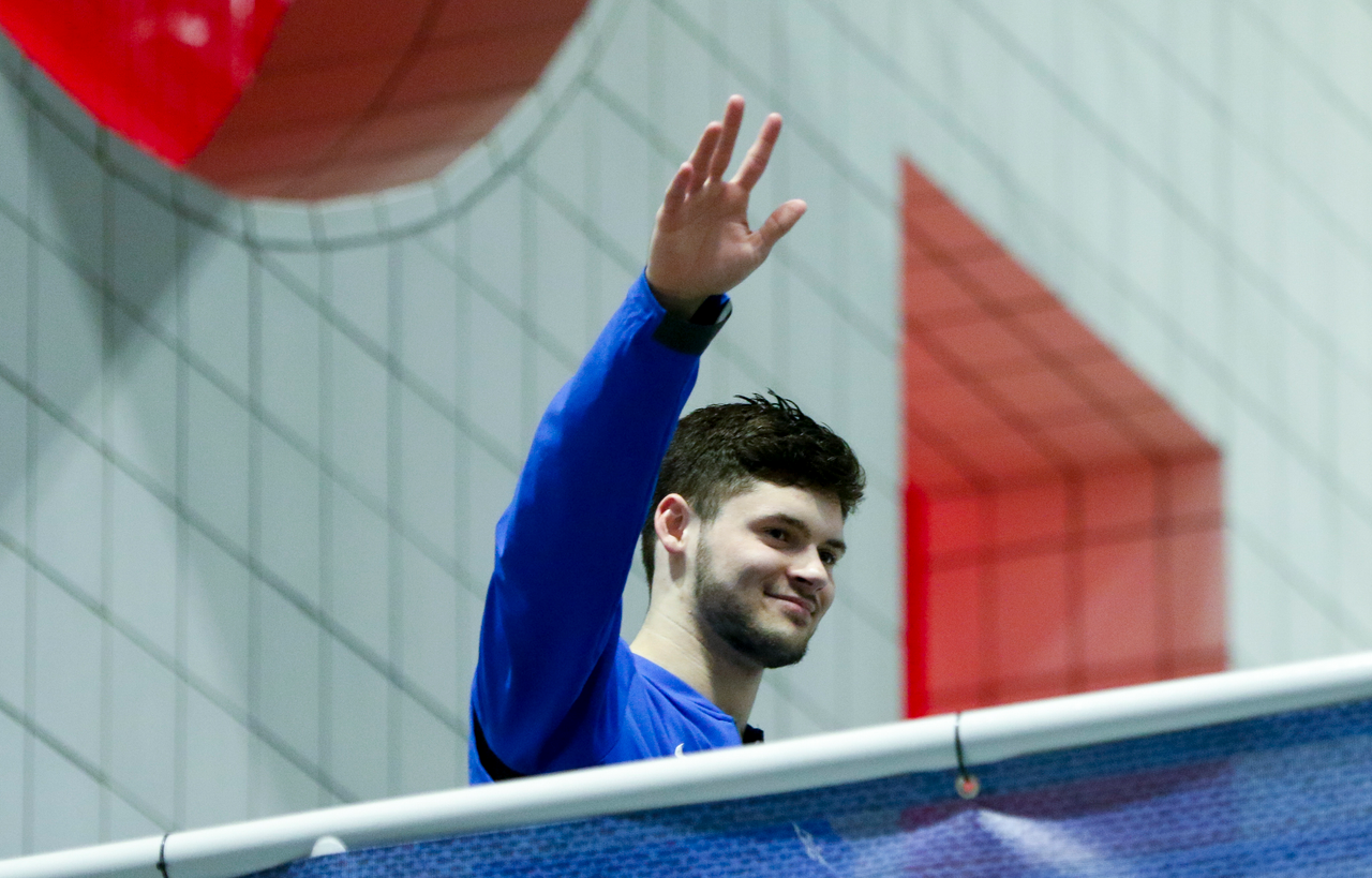 Photos from the afternoon portion of the final day of the 2019 SEC Swimming and Diving Championships in the Gabrielsen Natatorium at the University of Georgia in Athens, Ga., on Saturday, Feb. 23, 2019. (Casey Sykes)
