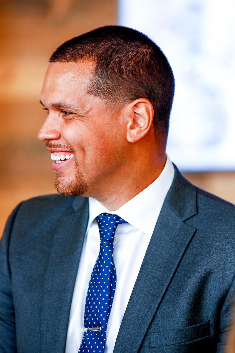 Andre Woodson. 

UK Athletics Hall of Fame. 

Photo by Eddie Justice | UK Athletics