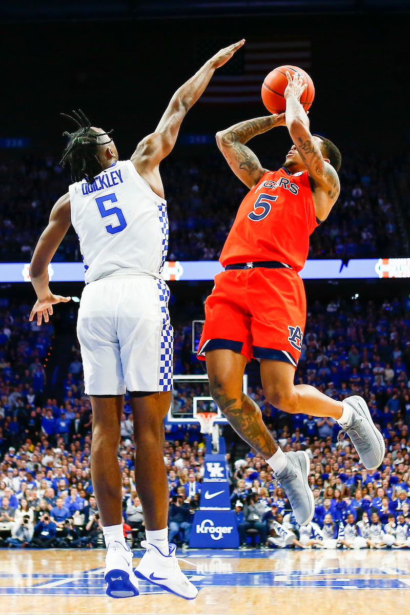 Immanuel Quickley. 

UK beat Auburn 73-66. 

Photo By Barry Westerman | UK Athletics