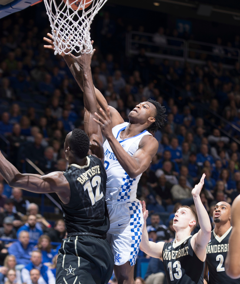 Jarred Vanderbilt.

The University of Kentucky men's basketball team beats Vanderbilt 83-81 on Tuesday, January 30, 2018 at Rupp Arena in Lexington, Ky.


Photos by Mark Cornelison | UK Athletics