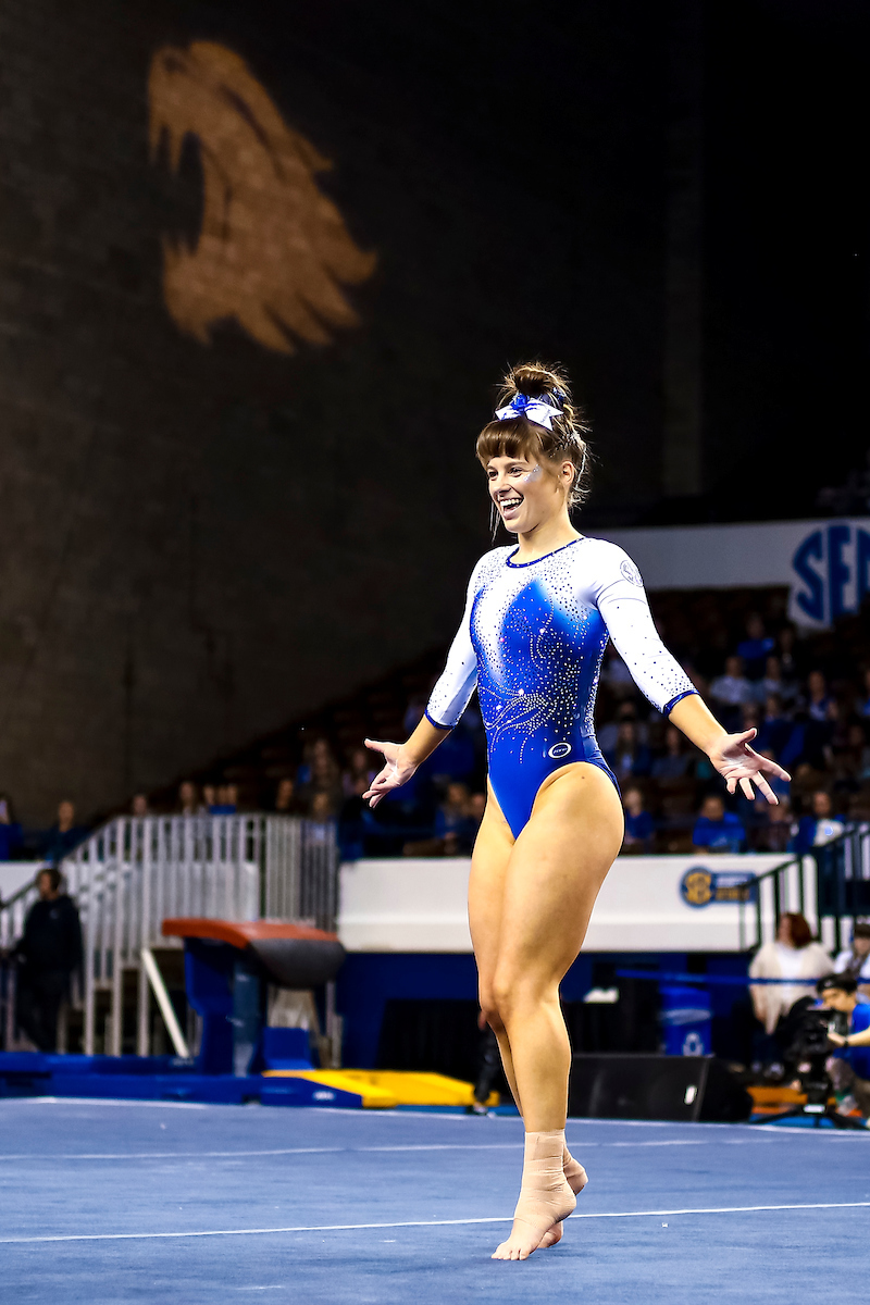 Anna Haigis.

Kentucky beats Michigan State on senior day.

Photo by Eddie Justice | UK Athletics