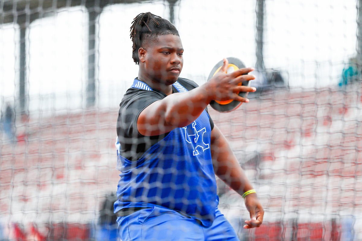 Charles Lenford.

Day three of the 2019 SEC Outdoor Track and Field Championships.