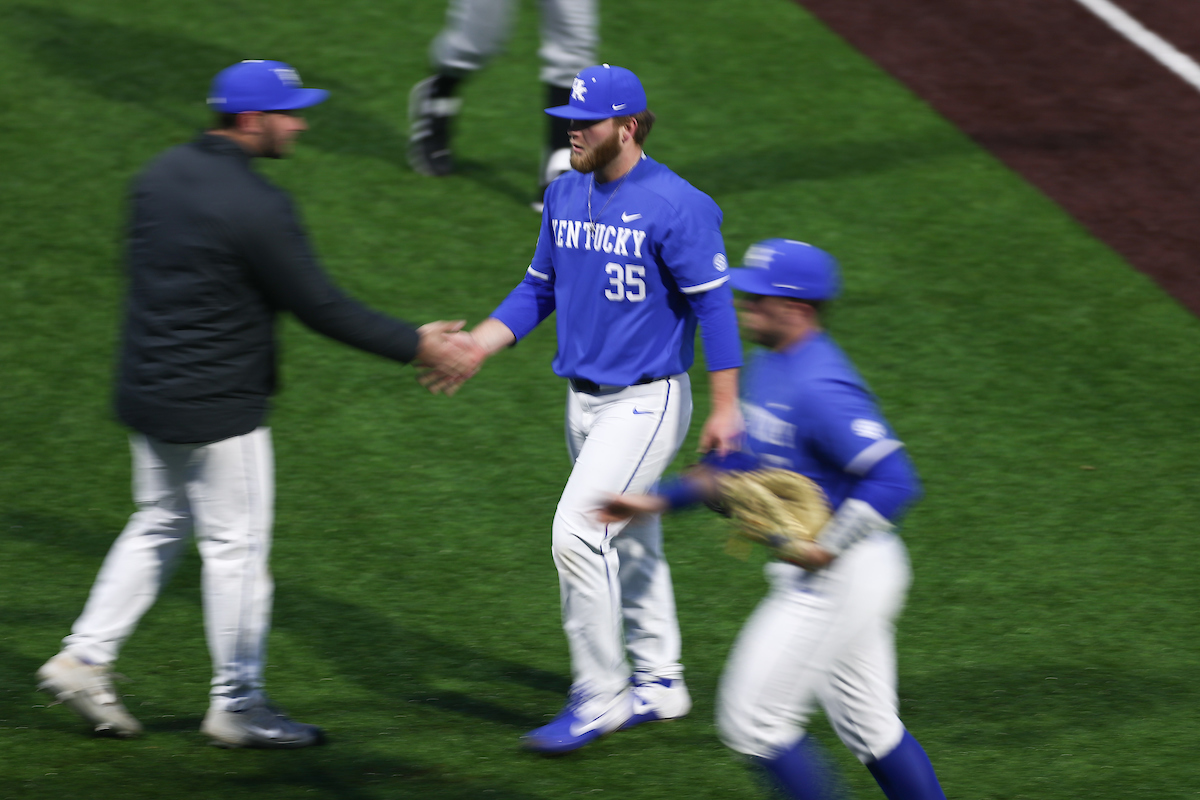 COLE DANIELS.

Kentucky beat Southeast Missouri State 9-4.

Photo by Elliott Hess | UK Athletics