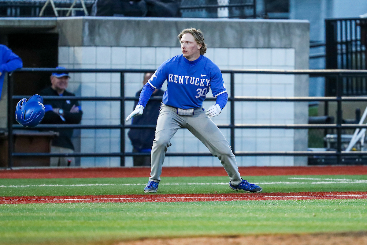 Michael Dallas.

Kentucky falls to Louisville 2-4.

Photo by Sarah Caputi | UK Athletics