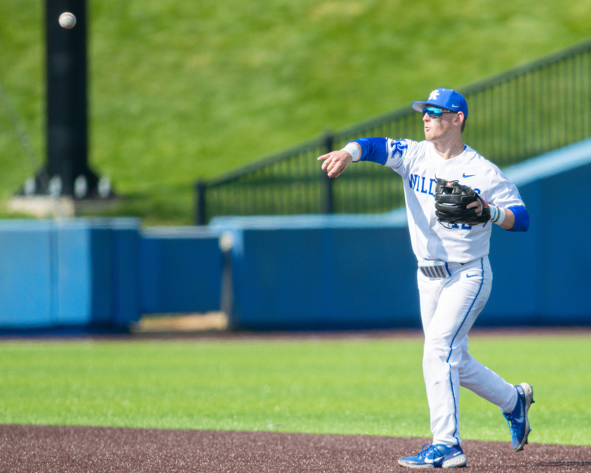Chase Estep.

Kentucky beats Alabama 11 - 0

Photo by Grant Lee | UK Athletics