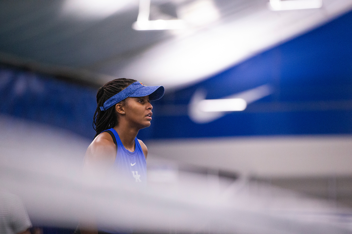 Lesedi Jacobs.

Kentucky defeats Cincinnati 6-1.

Photo by Grace Bradley | UK Athletics