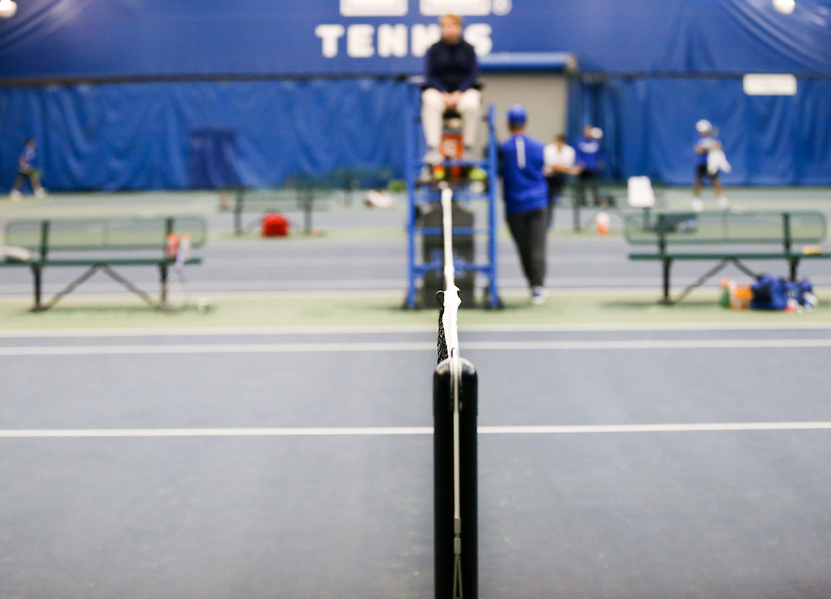University of Kentucky men's tennis hosts Duke.

Photo by Maddie Baker | UK Athletics