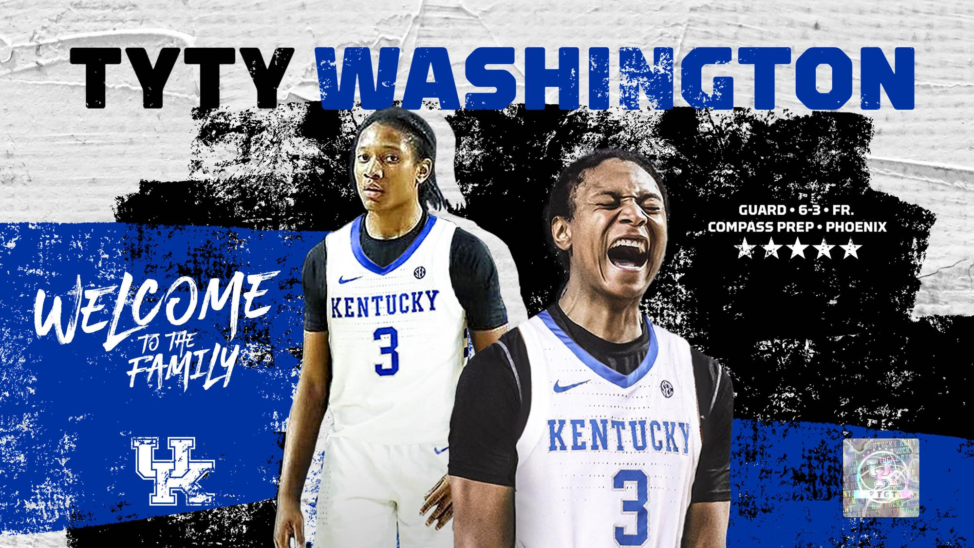 Kentucky Men’s Basketball Adds TyTy Washington