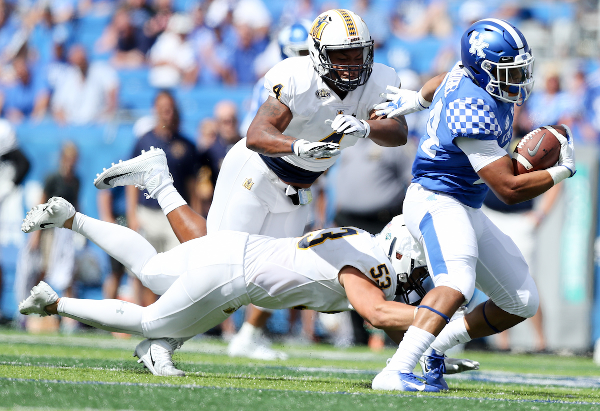 UK football beats Murray State 48-10.


Photo by Elliott Hess | UK Athletics