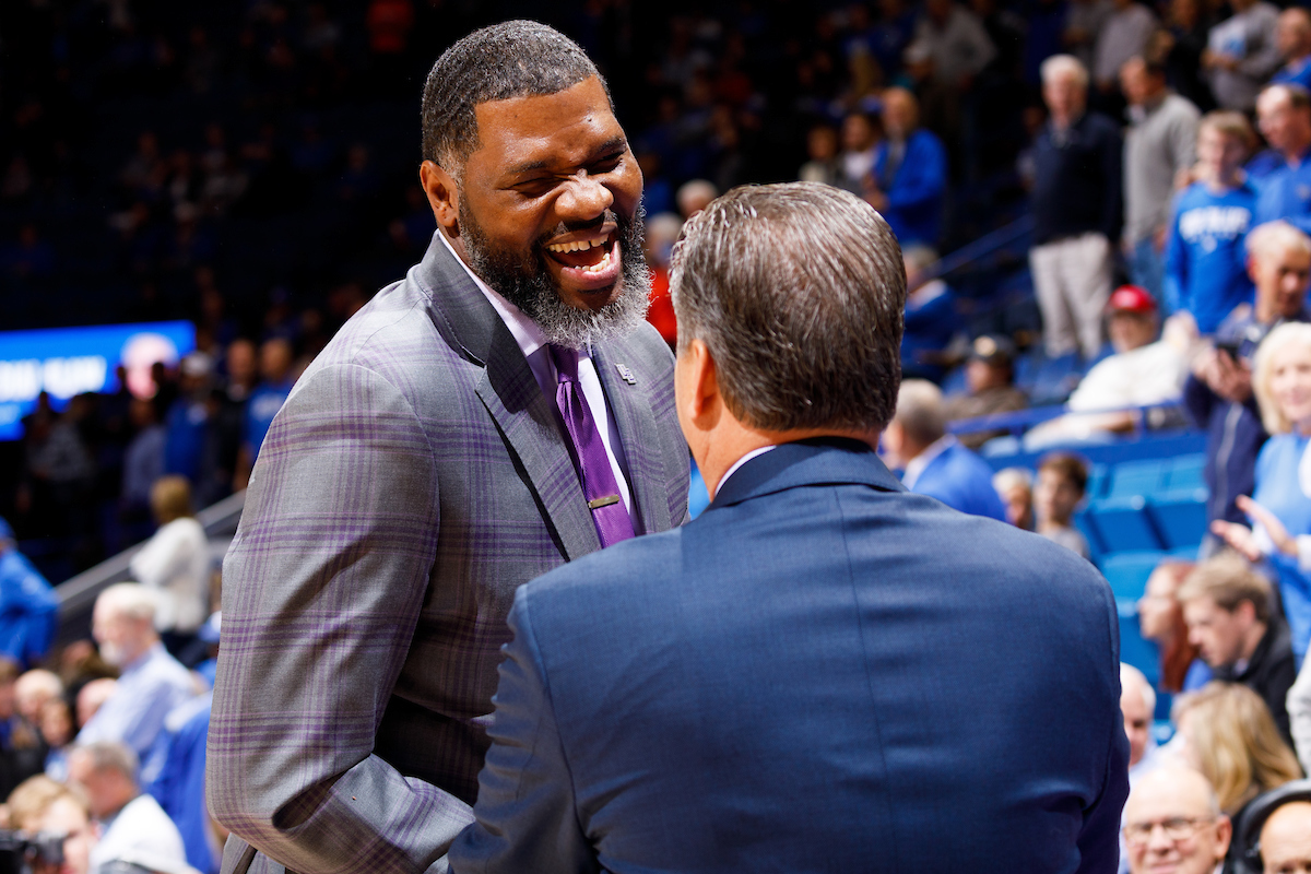 Coach Calipari. Walter McCarty.

UK falls to Evansville 67-64.


Photo by Elliott Hess | UK Athletics