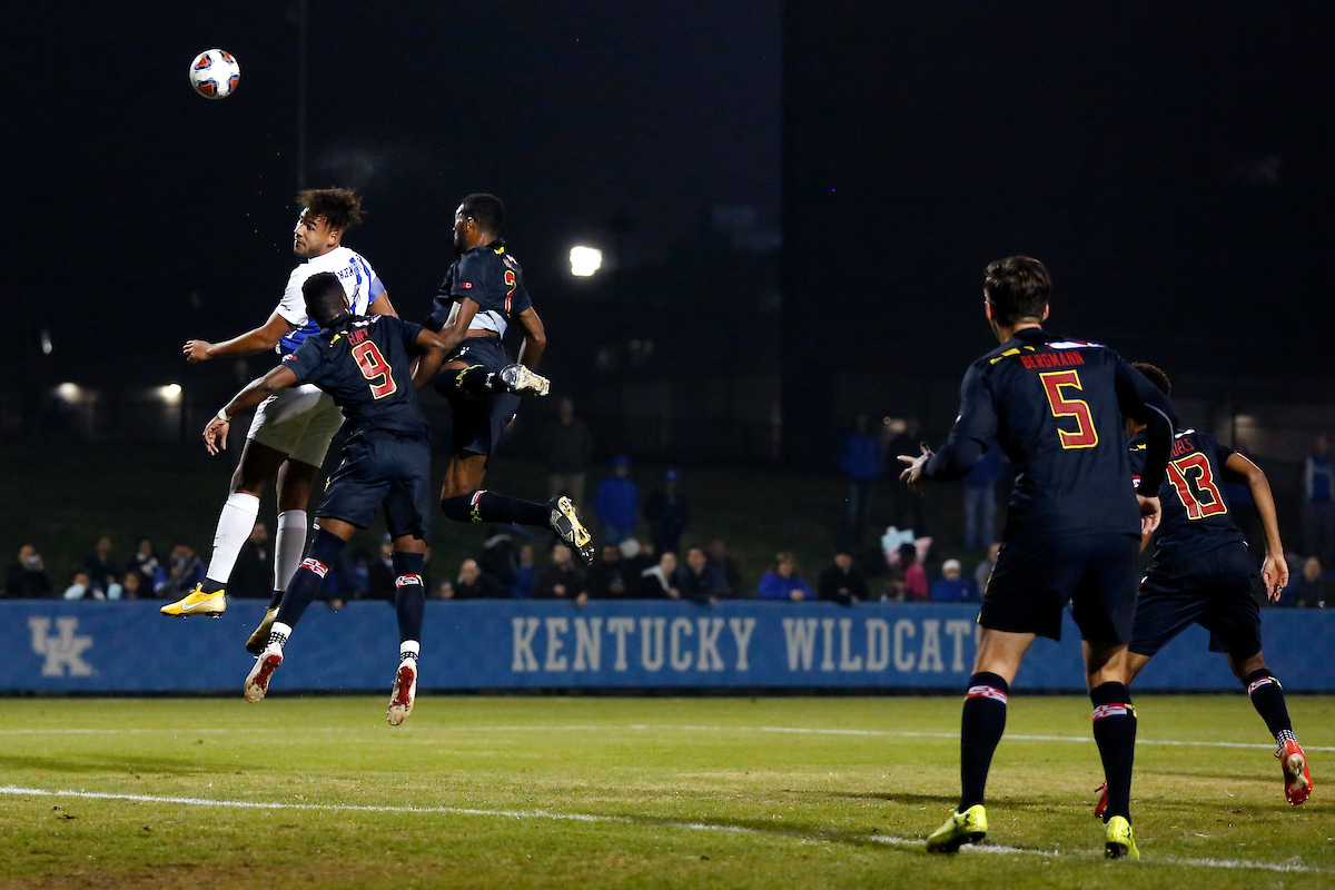 JJ Williams.

Kentucky falls to Maryland 1-0.

Photo by Quinn Foster | UK Athletics
