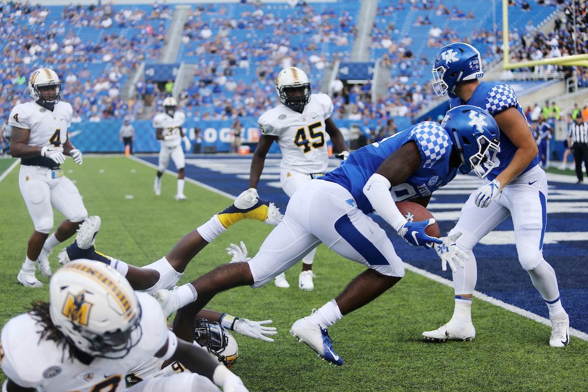 ALLEN DAILEY, JR.

UK football beats Murray State 48-10.

Photo by Britney Howard | UK Athletics