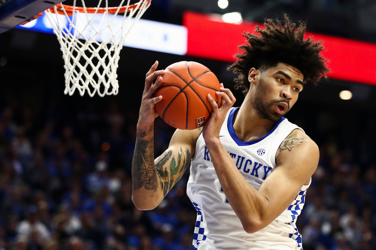 Nick Richards.

Kentucky beat Miss St. 80-72.

Photo by Chet White | UK Athletics
