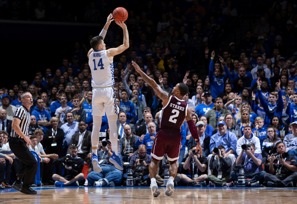 Tyler Herro. 

Kentucky beat Texas A&M 85-74 on Tuesday, January 8, 2019.


Photo By Barry Westerman | UK Athletics
