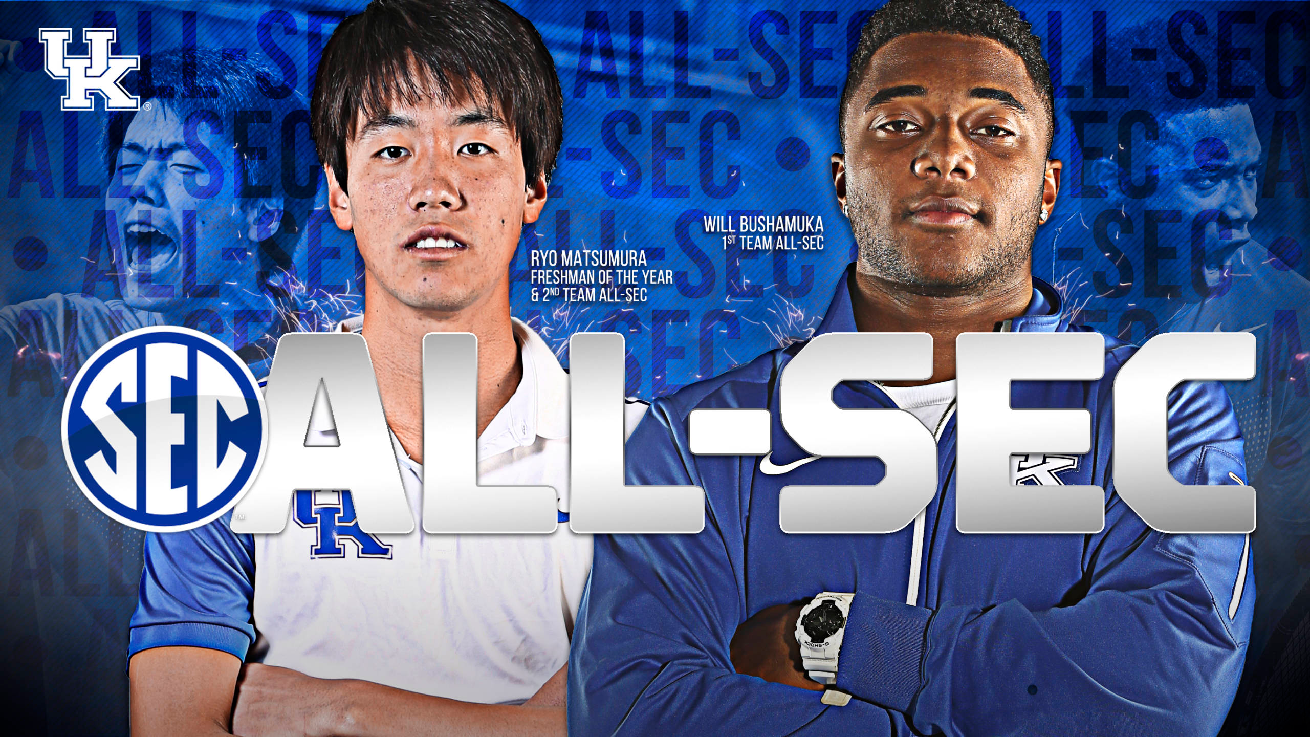 Matsumura, Bushamuka Take Home All-SEC Honors