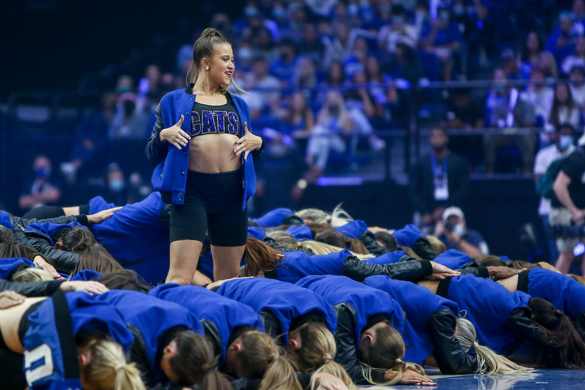 Dance Team. Brooke Gebhardt.
Big Blue Madness.

Photo by Sarah Caputi | UK Athletics