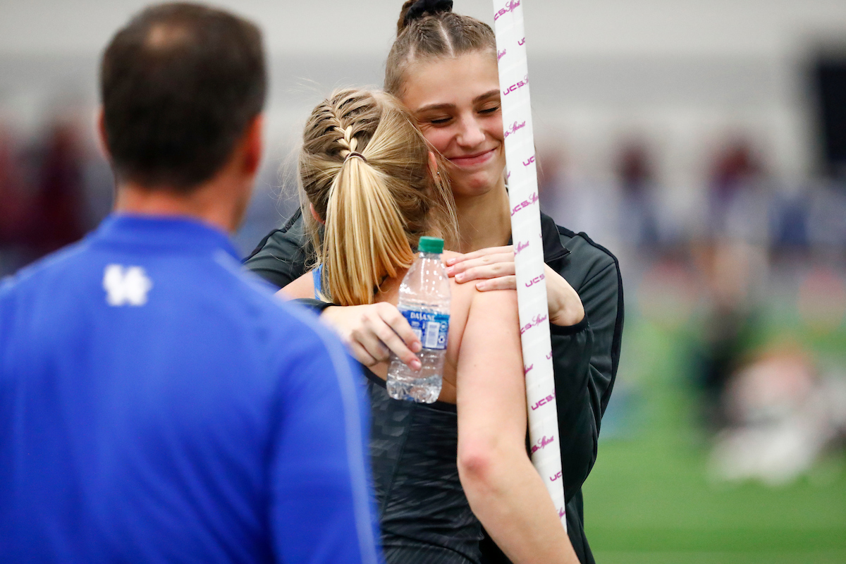 Nicole Bagby. Allison D?Allesandro. 

Jim Green Invitational


Photo by Isaac Janssen | UK Athletics