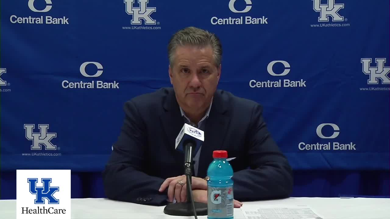 MBB: Coach Calipari, Wheeler, and Washington - Tennessee Postgame