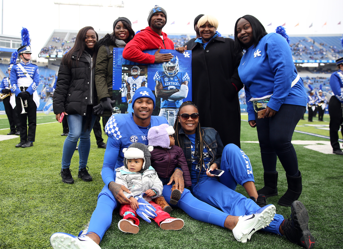 Derrick Baity


UK Football beats MTSU 34-23 on Senior Day at Kroger Field. 

Photo by Britney Howard | UK Athletics