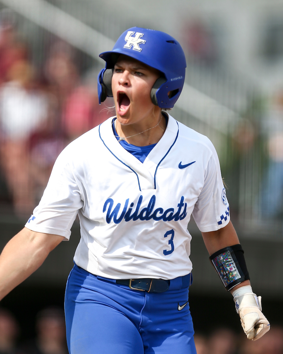 Taylor Ebbs.

Kentucky falls Virginia Tech 4-5.

Photo by Grace Bradley | UK Athletics