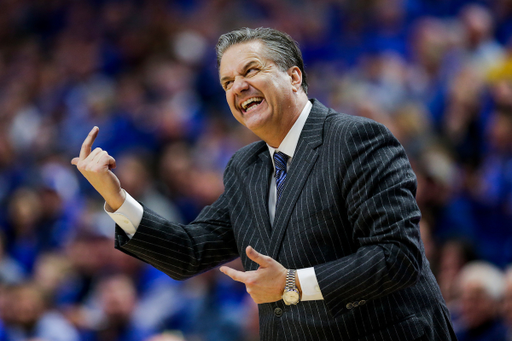 John Calipari.

Kentucky beat Georgia 89-79. 

Photo by Chet White | UK Athletics