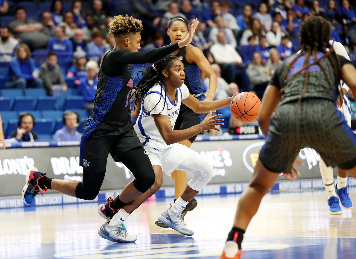 Taylor Murray

The UK Women's Basketball team beat Florida 62-51. 

Photo by Britney Howard | UK Athletics