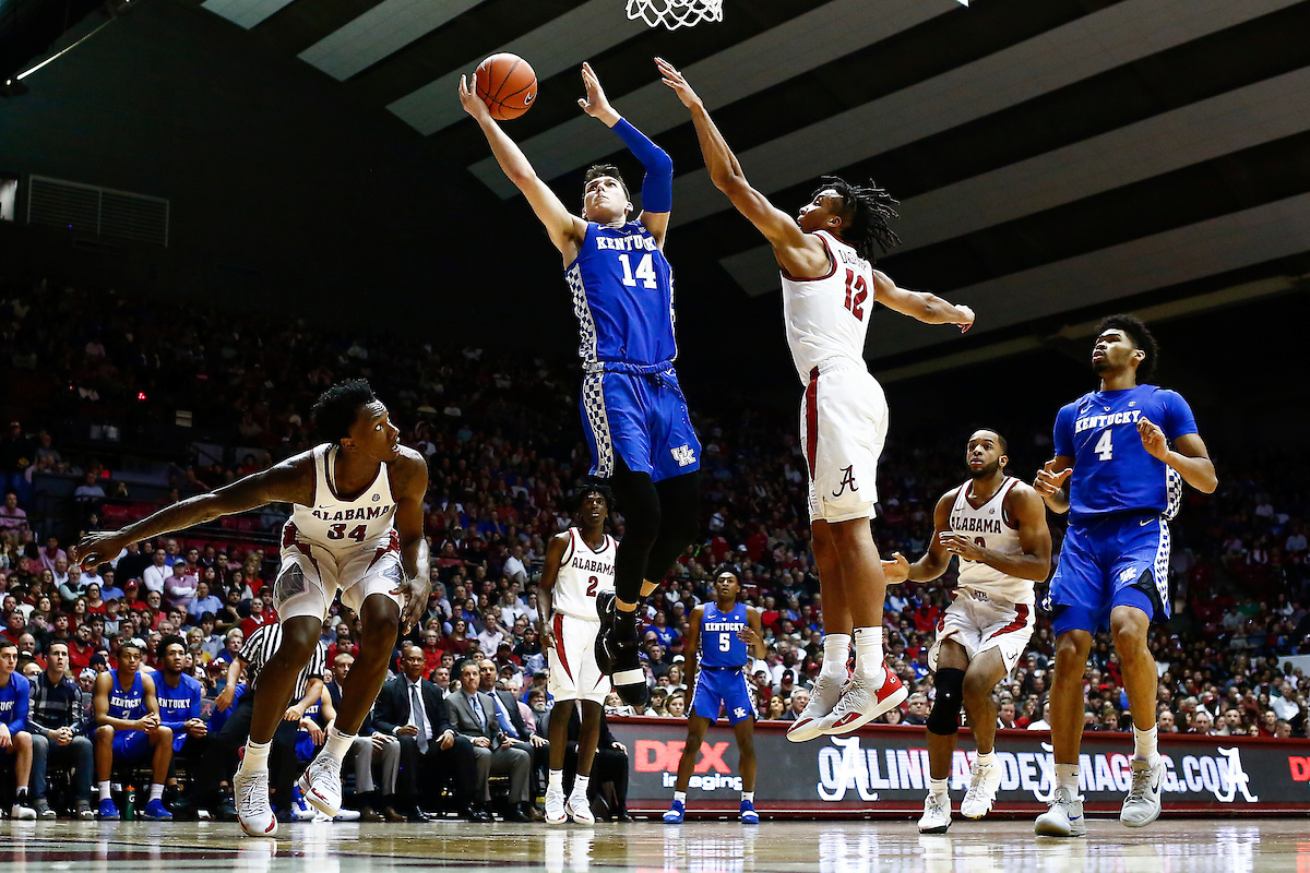Tyler Herro.

Kentucky falls to Alabama 77-75 on Saturday, January 5, 2019, at Coleman Coliseum in Tuscaloosa, AL.

Photo by Chet White | UK Athletics