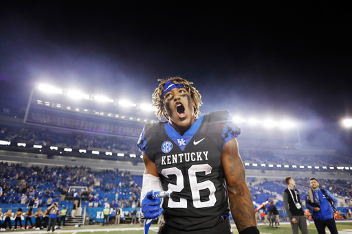 Benny Snell.

Kentucky beats South Carolina 24-10.

Photo by Chet White | UK Athletics