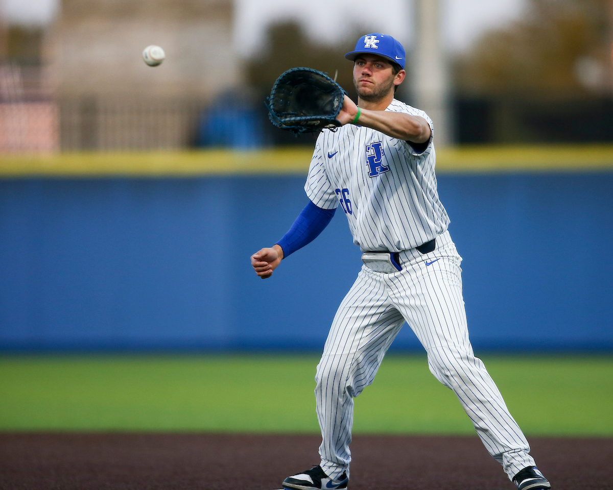 Jacob Plastiak.

Kentucky defeats Dayton 12-1.

Photo by Grace Bradley | UK Athletics