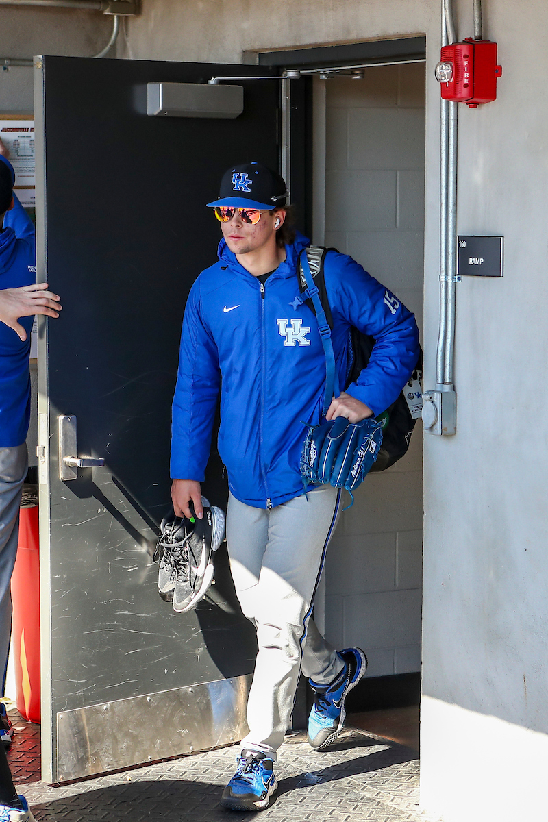 Austin Strickland.

Kentucky defeats Jacksonville State 15-1.

Photo by Sarah Caputi | UK Athletics