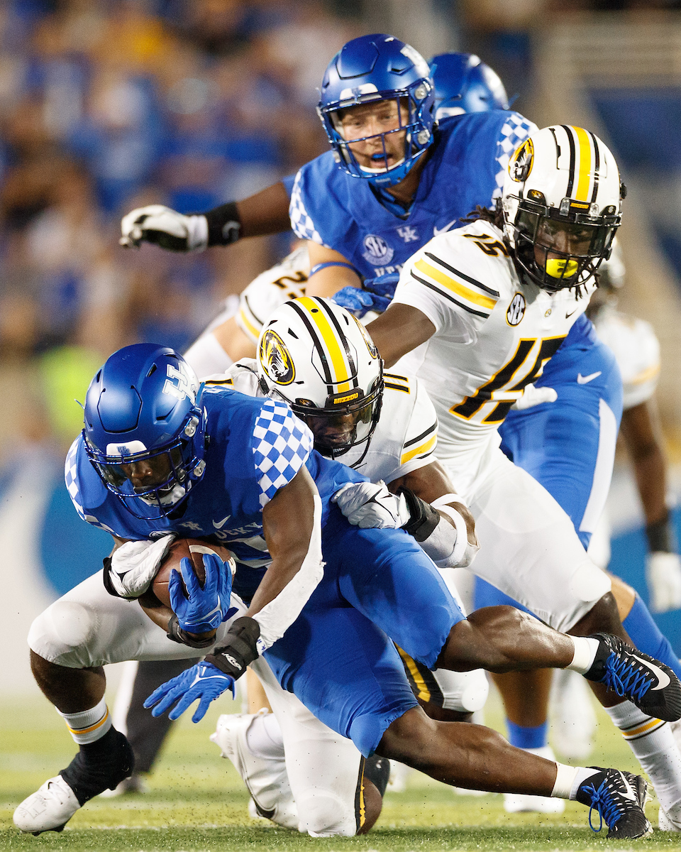 Kavosiey Smoke.

Kentucky beat Missouri, 35-28.

Photo by Elliott Hess | UK Athletics