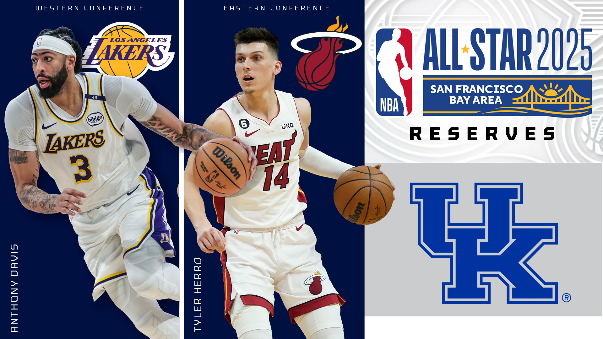 Anthony Davis, Tyler Herro Tabbed NBA All-Stars