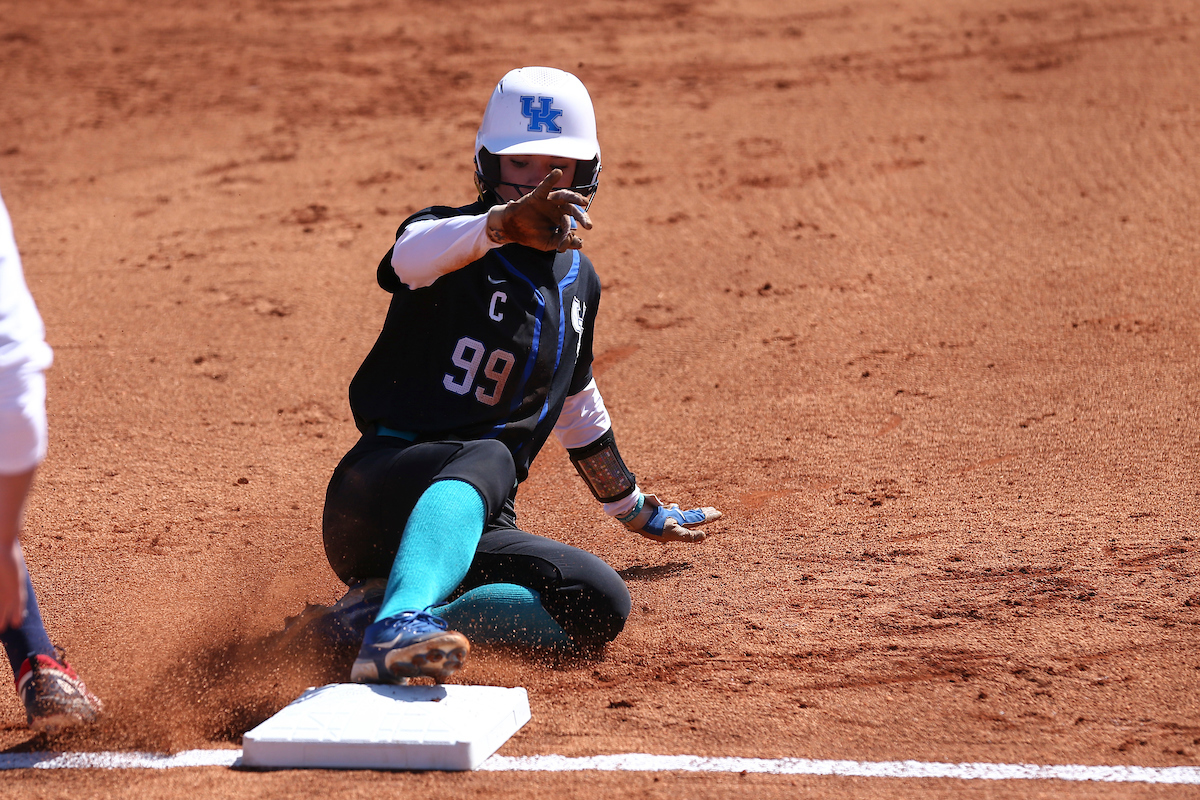 Kayla Kowalik.

Kentucky wins both matches against Dayton.

Photo by Grace Bradley | UK Athletics
