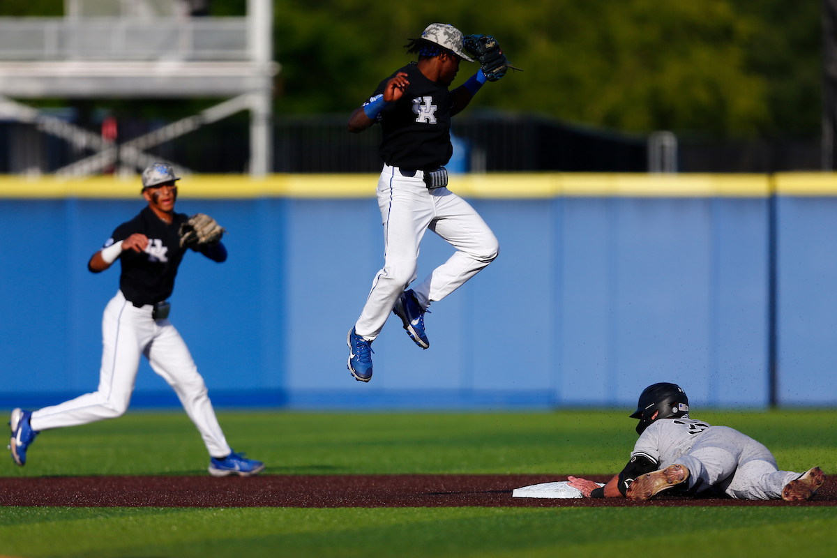 Zeke Lewis and Ryan Ritter. 

Kentucky falls South Carolina,12-6. 

Photo By Barry Westerman | UK Athletics