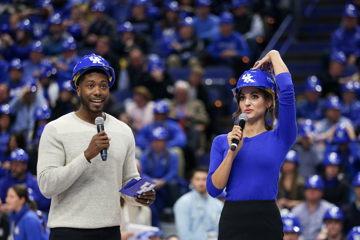 The University of Kentucky men's basketball team beats Vandy, 56-47. 

Photo by Hannah Phillips | UK Athletics