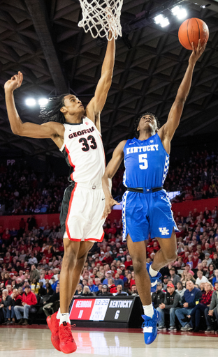 Immanuel Quickley.

Kentucky beat Georgia 69-49 at Stegeman Coliseum in Athens, Ga., on Tuesday, January 15, 2019.

Photo by Chet White | UK Athletics