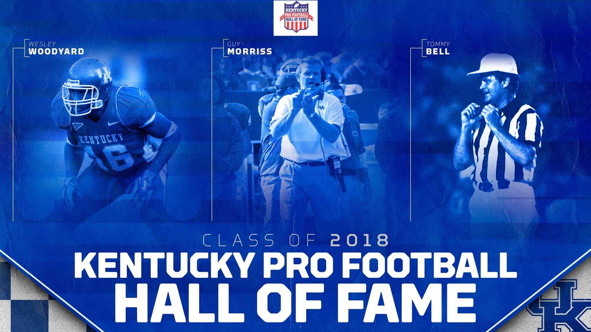 Wesley Woodyard, Guy Morriss and Tommy Bell to be Inducted into Kentucky Pro Football Hall of Fame Friday