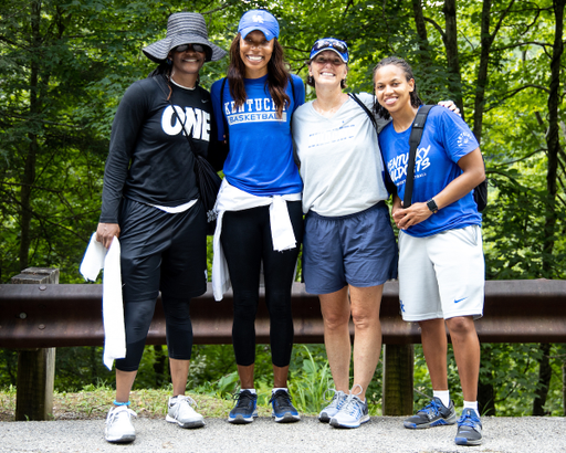Coaches. 

WBB visits Natural Bridge in Red River Gorge.

Photo by Eddie Justice | UK Athletics
