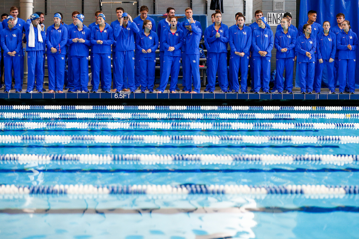 Team.

Kentucky Swim & Dive vs. South Carolina & Ohio.

Photo by Isaac Janssen | UK Athletics