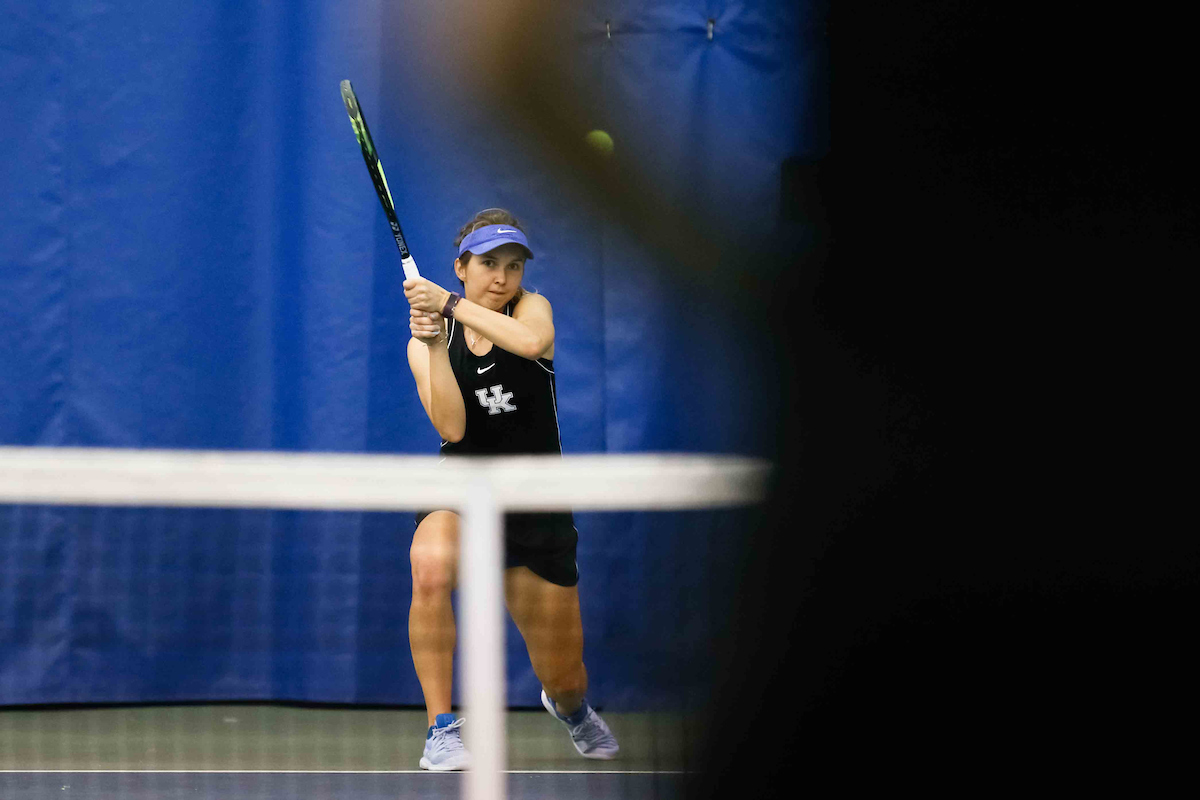 JUSTINA MIKULSKYTE.

Women's Tennis comes out on top of Mississippi State on Senior Day.


Photo by Isaac Janssen | UK Athletics