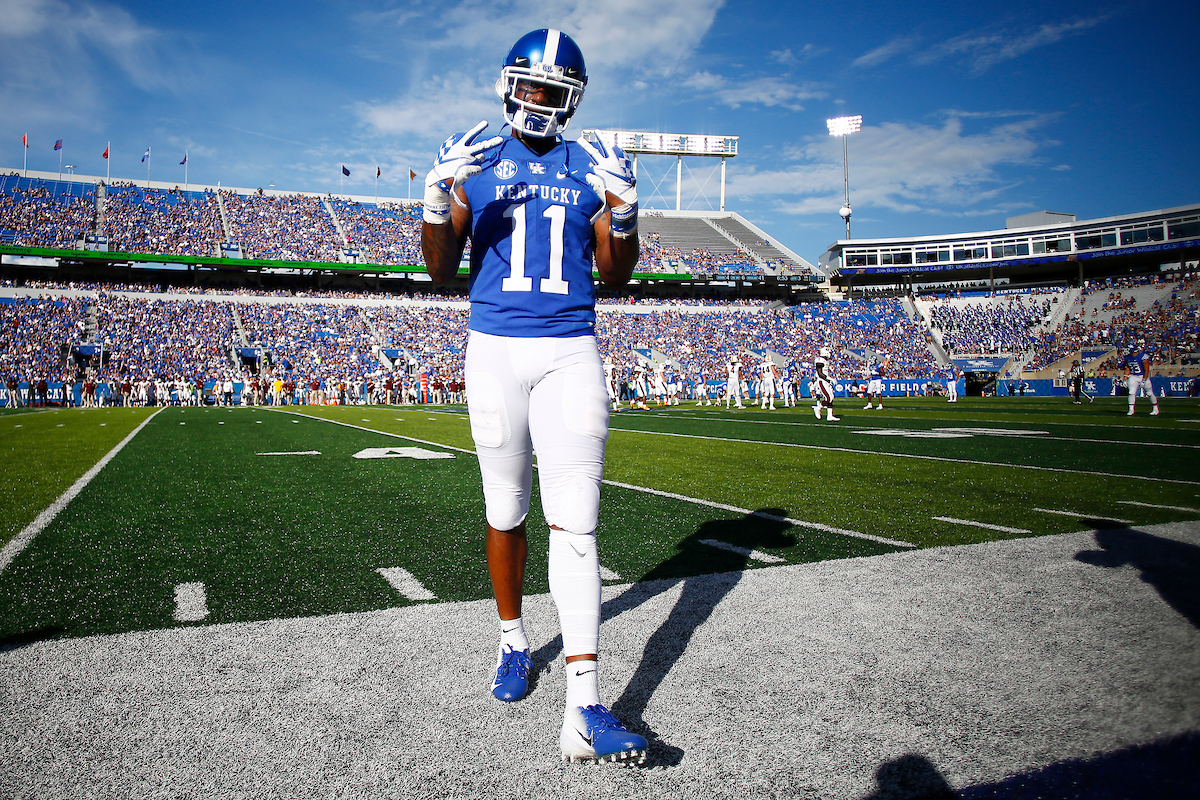 Tavin Richardson.

Kentucky beats Central Michigan 35-20.


Photo by Chet White | UK Athletics