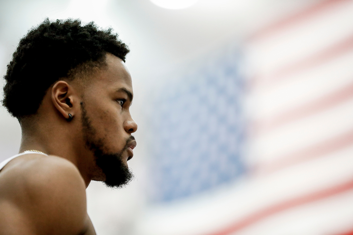 Langston Jackson.

Day 1. SEC Indoor Championships.

Photos by Chet White | UK Athletics