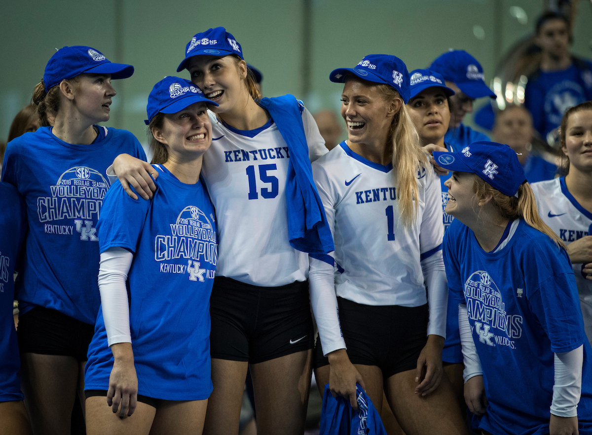 as Kentucky defeated  Auburn 3-0 on November 24, 2018.  Photo by Mark Cornelison | UKphoto