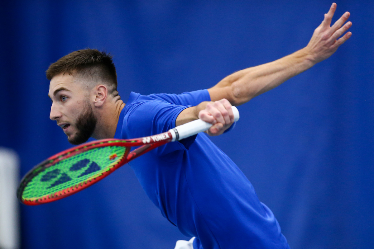 Joshua Lapadat.

Kentucky defeats Tennessee 4-3.

Photo by Tommy Quarles | UK Athletics