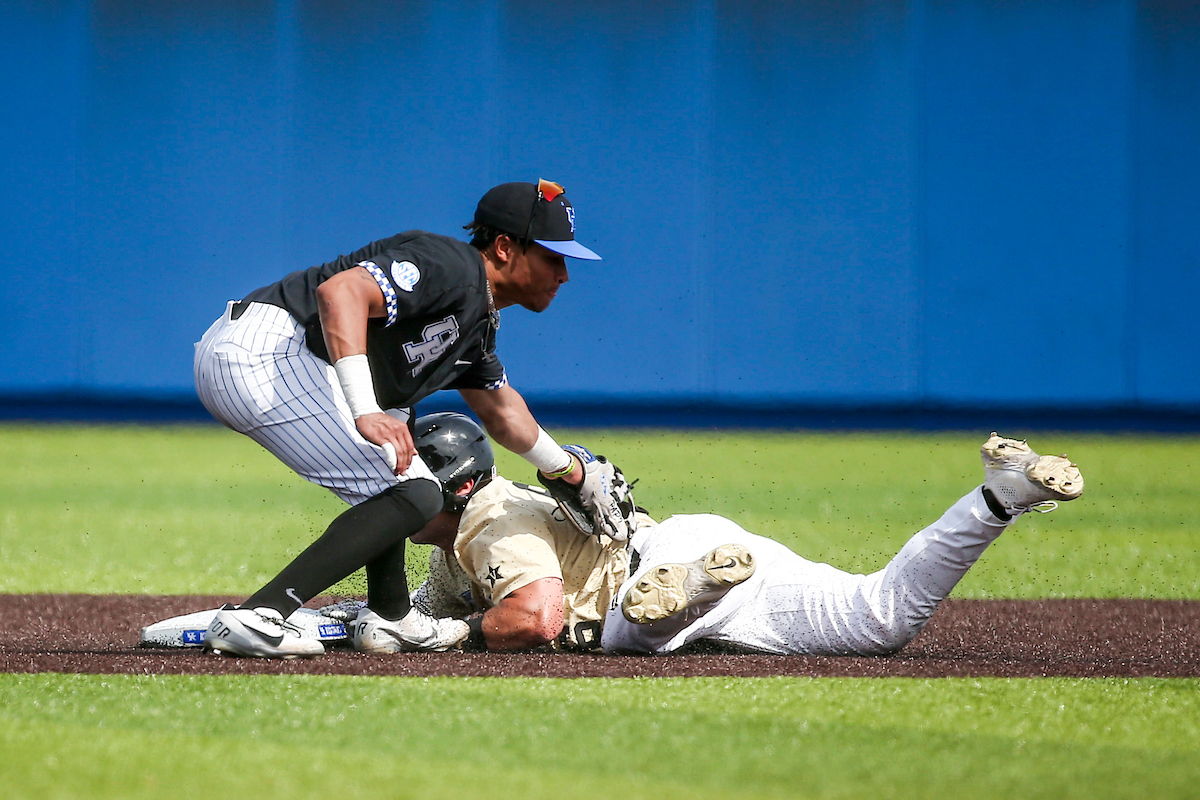 Daniel Harris IV.

Kentucky loses to Vanderbilt 3-5.

Photo by Sarah Caputi | UK Athletics
