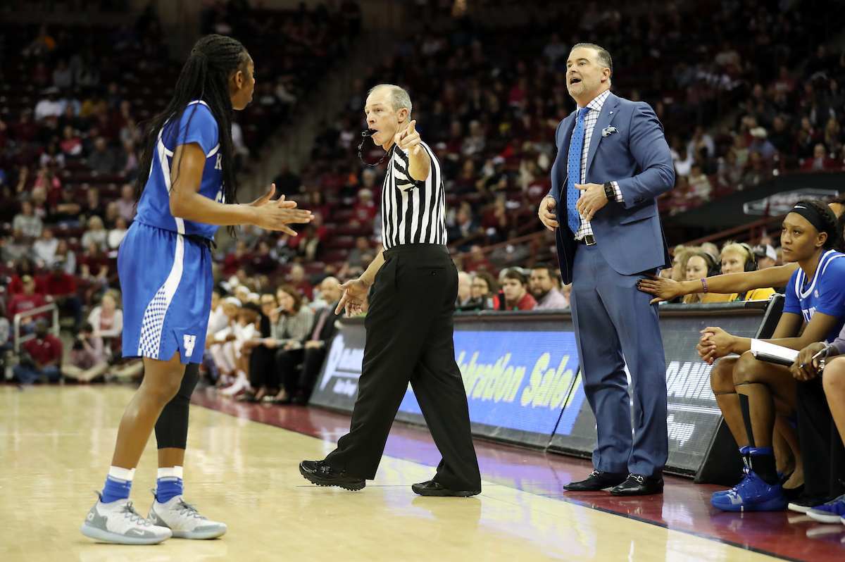 Matthew Mitchell

The UK Women's Basketball team beat South Carolina.
Photo by Britney Howard | UK Athletics