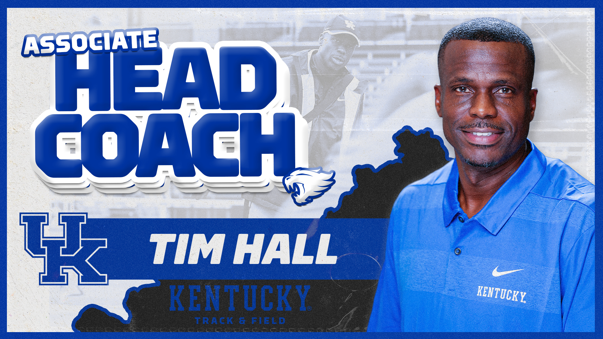 Tim Hall Promoted to Associate Head Coach of Kentucky Track and Field