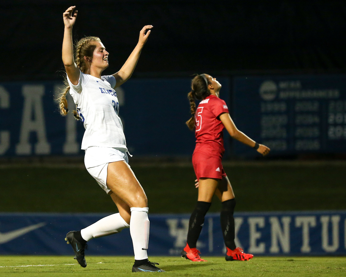 Jordyn Rhodes.

Kentucky beats Louisiana Lafayette 5-0.

Photo by Grace Bradley | UK Athletics